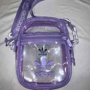 adidas crossbody clear pouch
